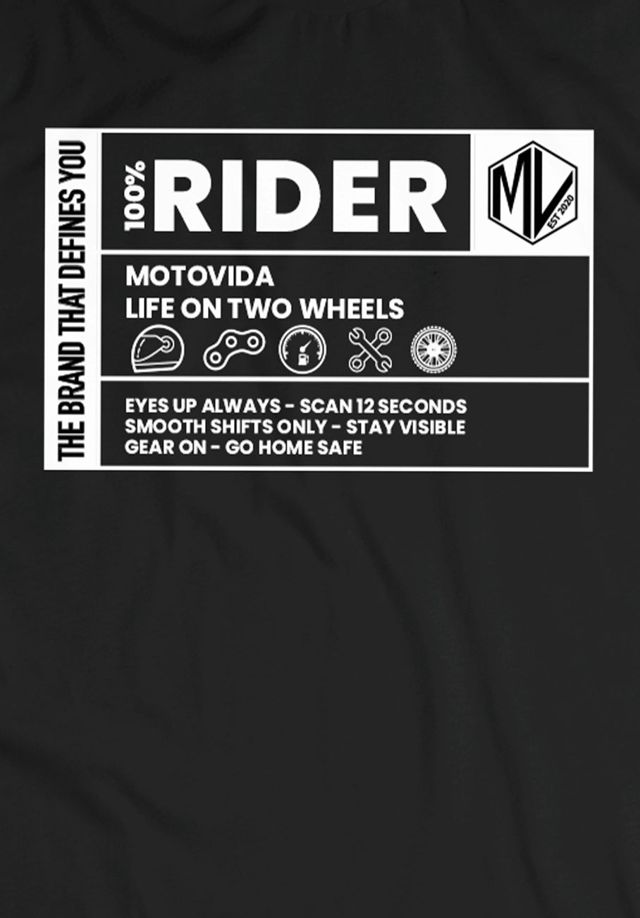 Motovida | Two Wheels Code Tee