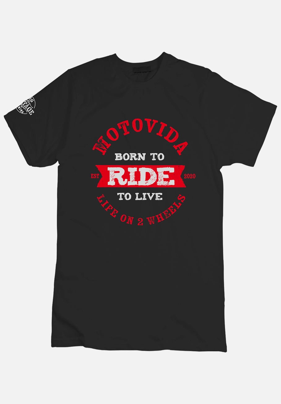 Motovida Retro MVVS Born to Ride – MotoVida Apparel Motovida Retro MVVS Born to Ride – MotoVida Apparel