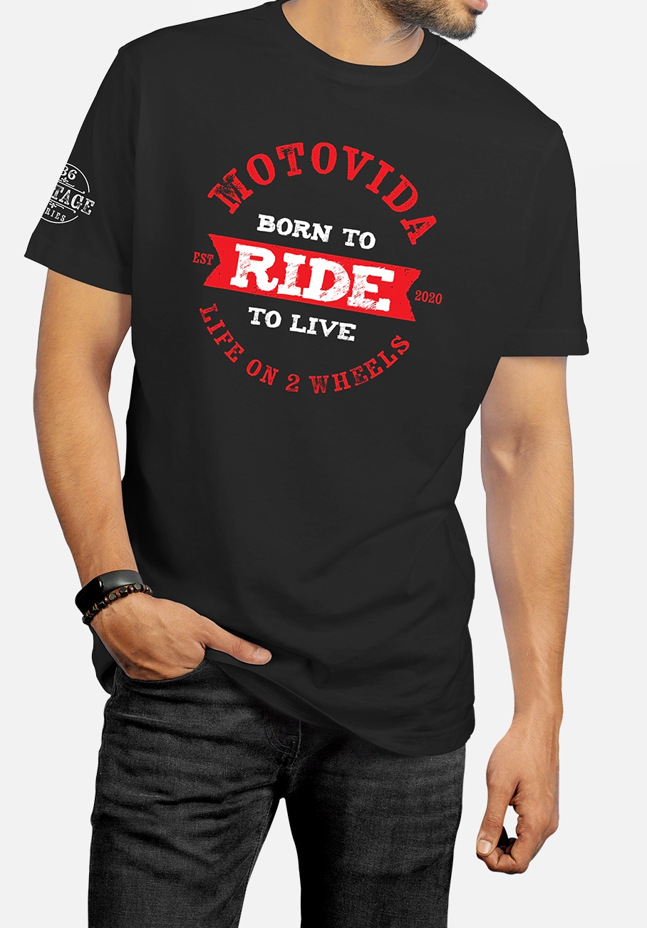 Motovida Retro MVVS Born to Ride