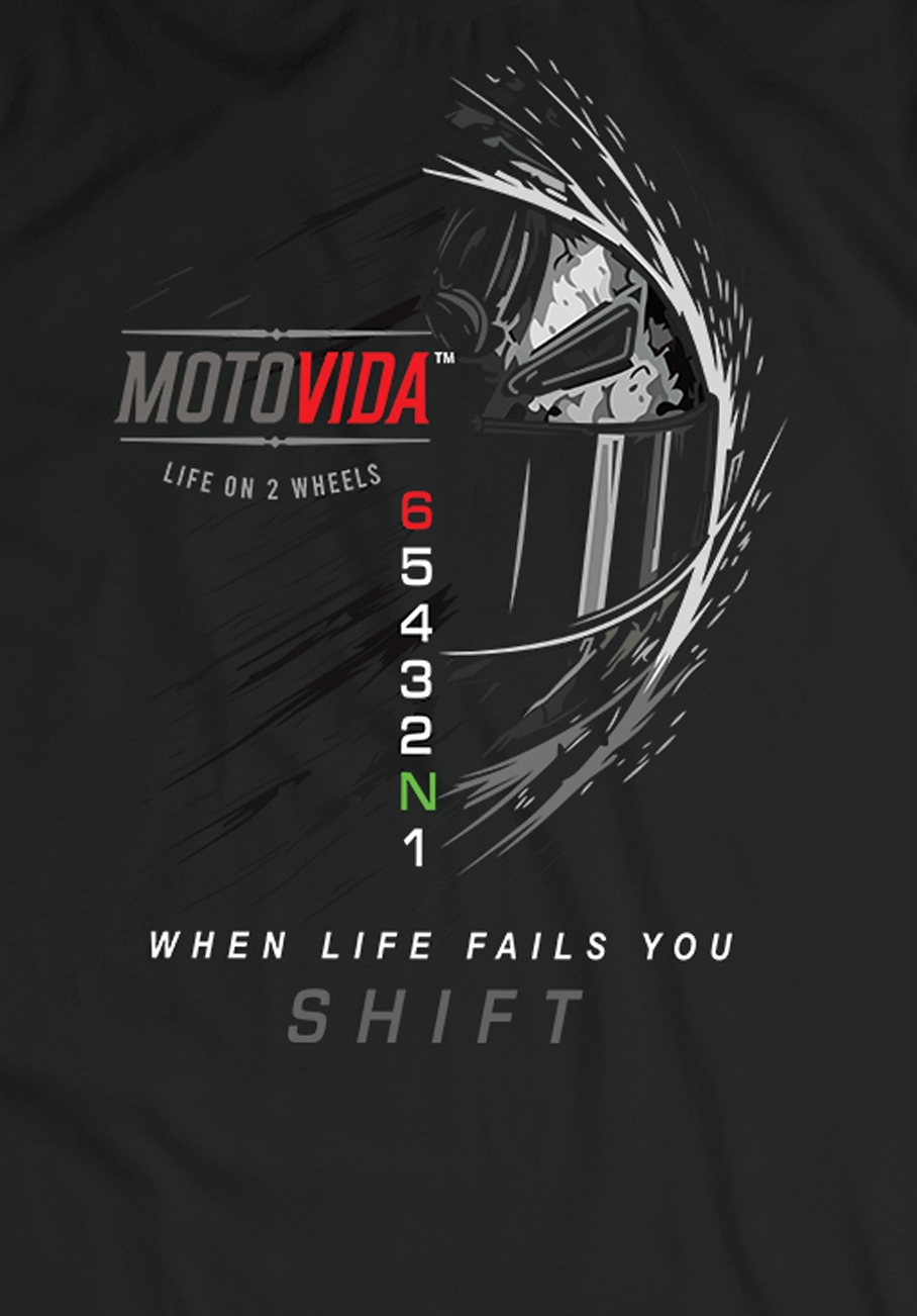 MotoVida | No Limit Ride Shift Tee