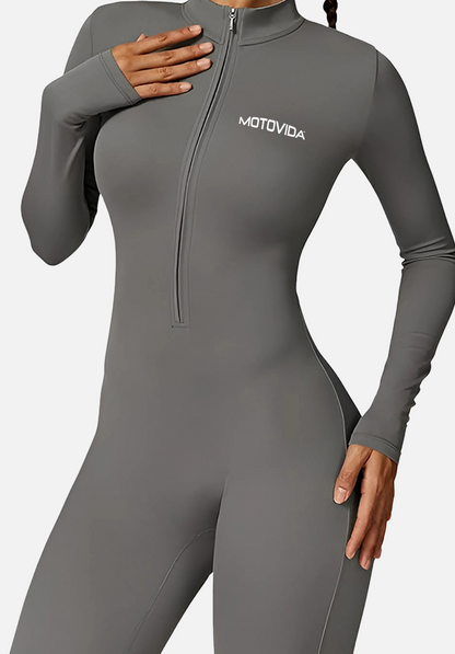 MV Sculpt Armor™ – Long Sleeve Zip Bodysuit