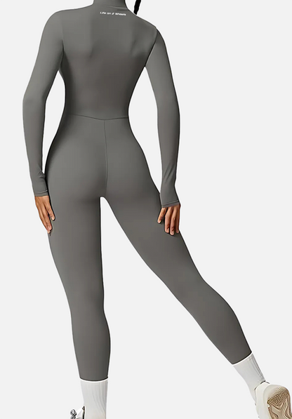 MV Sculpt Armor™ – Long Sleeve Zip Bodysuit