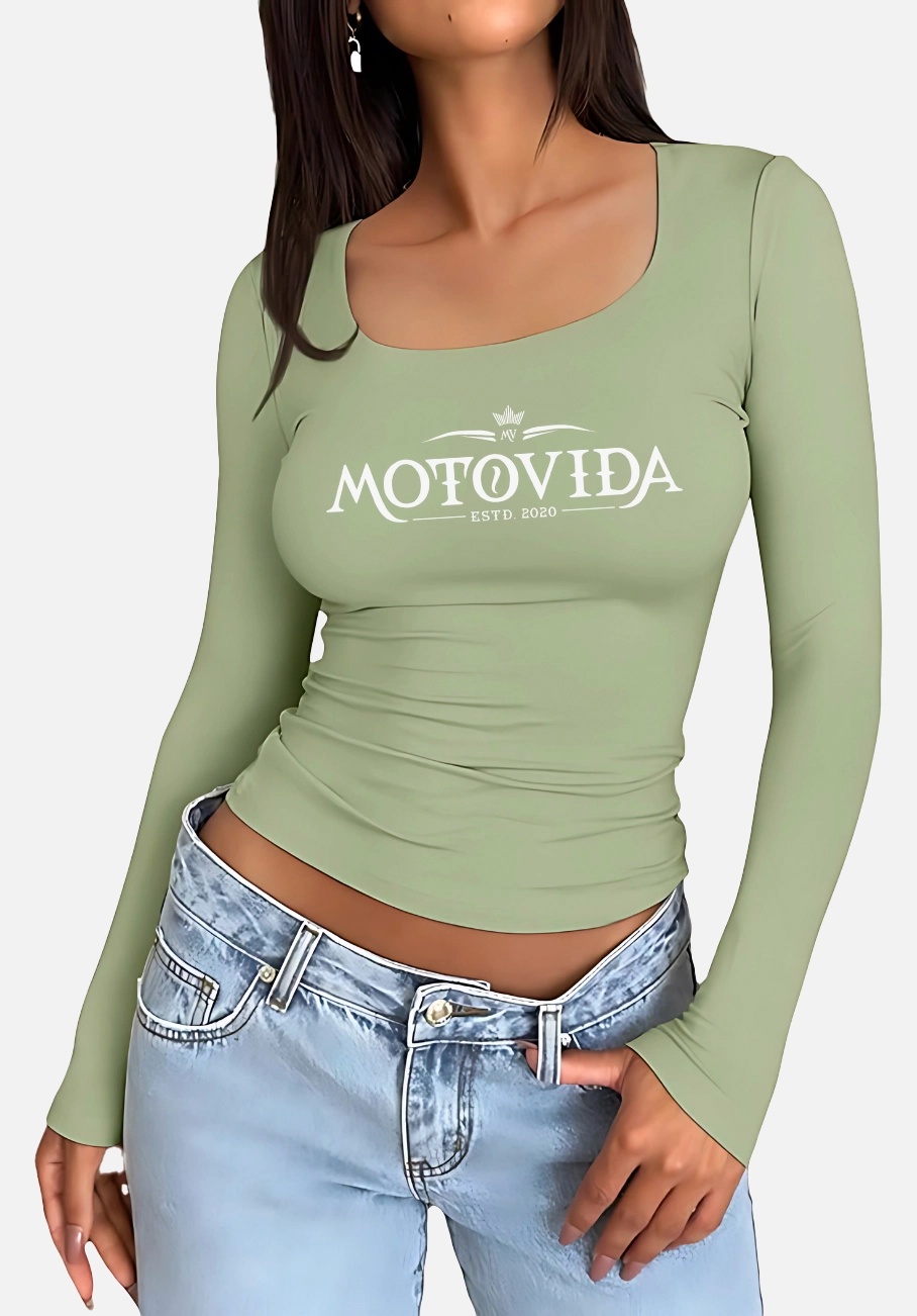 MV Retro Curve Long Sleeve