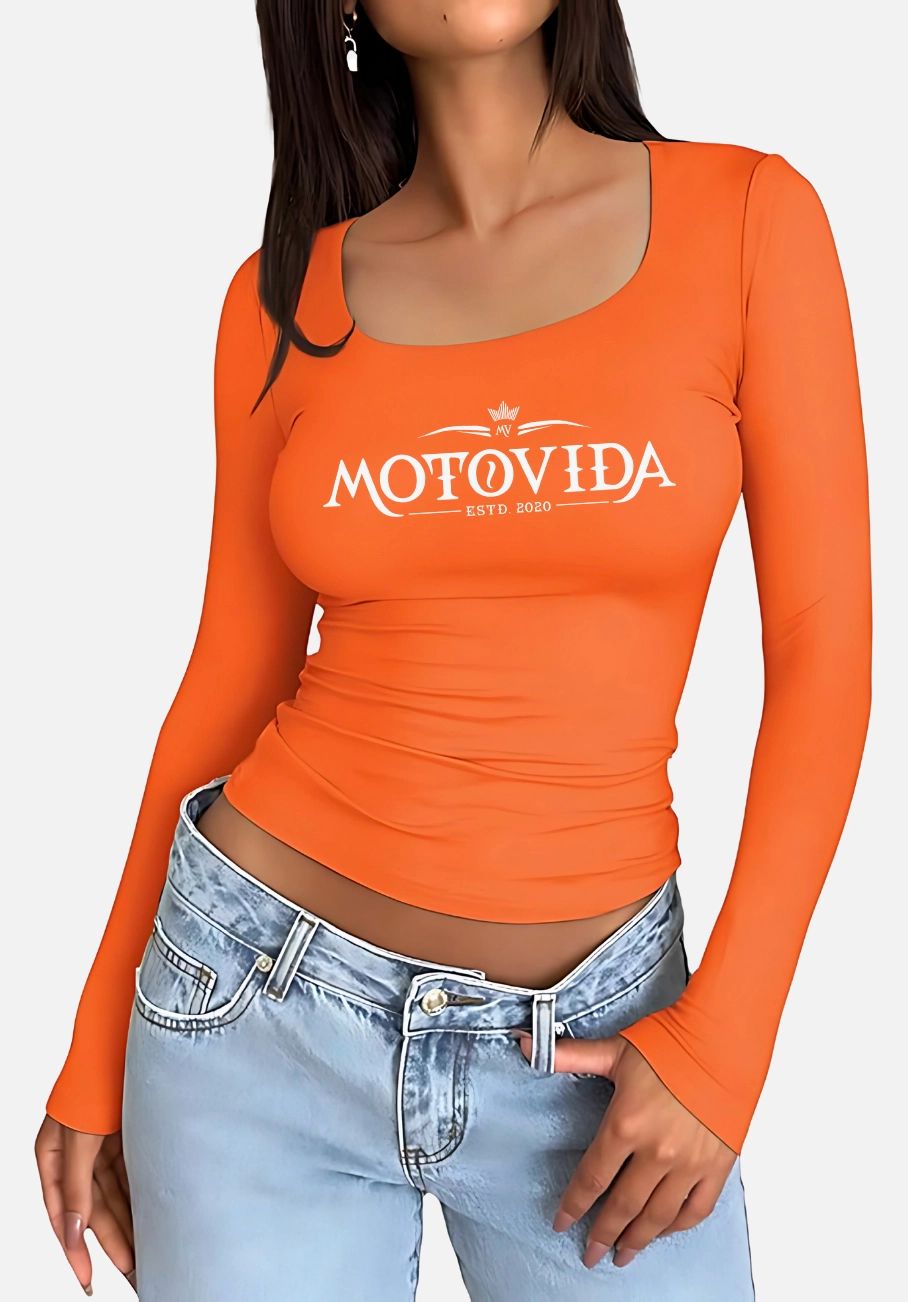 MV Retro Curve Long Sleeve